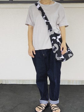 「Teva（テバ）の＜TEVA（テバ）＞∴VOYA INFINITY ボヤインフィニティ サンダル ◆（サンダル）」を使った、kokokobaさん（レディース・154cm）の夏コーディネート