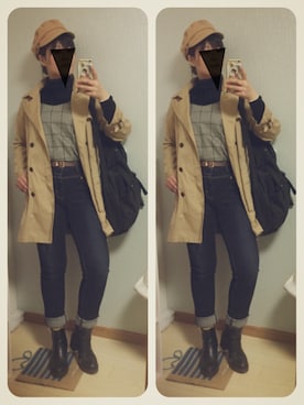 かなもさん（レディース・163cm）の春コーディネート