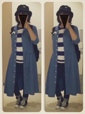 「Seventeen（セブンティーン）のアイテム」を使った、かなもさん（レディース・163cm）の秋コーディネート