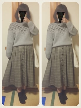 かなもさん（レディース・163cm）の秋コーディネート