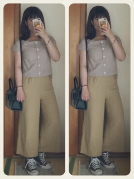 かなもさん（レディース・163cm）の夏コーディネート