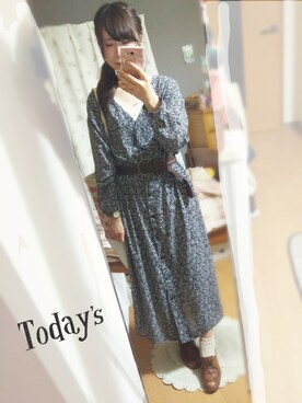 「レースタンク」｜「アイテム（その他）」を使った、minako＊さん（レディース・155cm）の春コーディネート