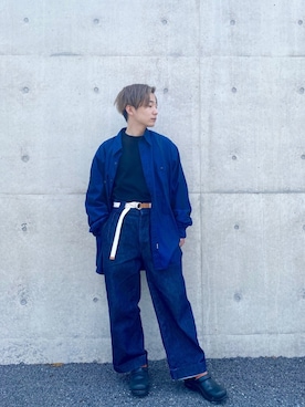「dansko（ダンスコ）のアイテム（スリッポン）」を使った、hiroさん（メンズ・167cm）の春コーディネート