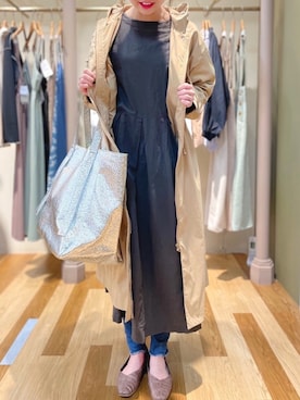 シャツワンピースを使った 30代 の人気ファッションコーディネート Wear
