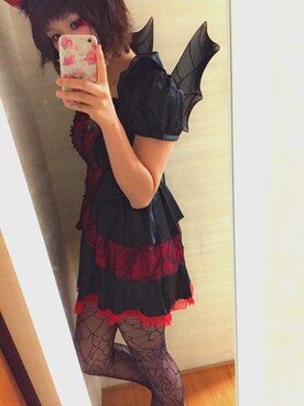 「ボディーラインのアイテム（ワンピース、その他）」を使った、norikoさん（レディース・167cm）の秋コーディネート