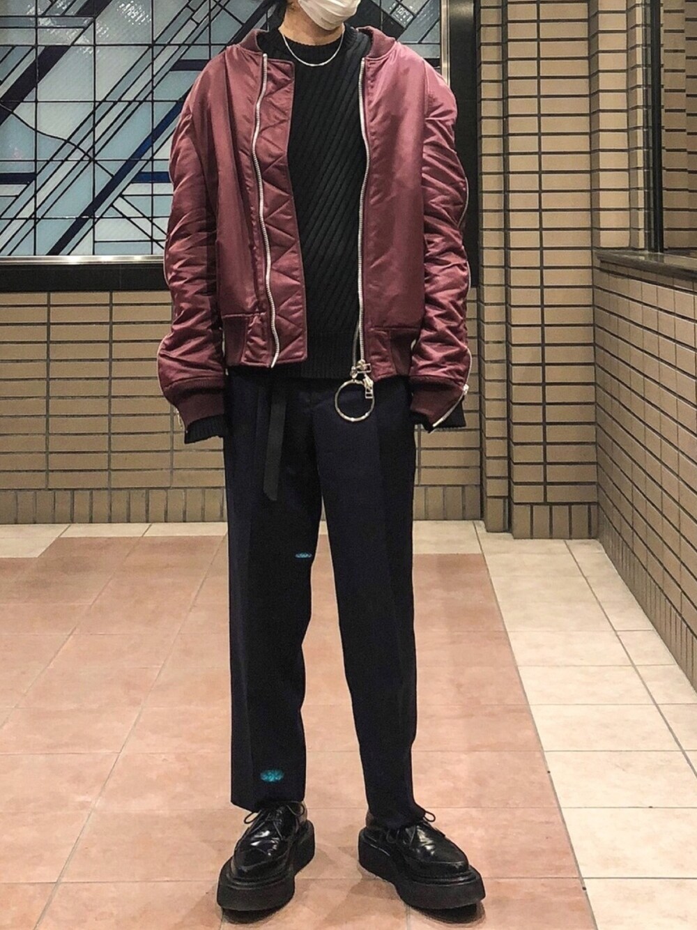JOHN LAWRENCE SULLIVANのMA-1を使った人気ファッション