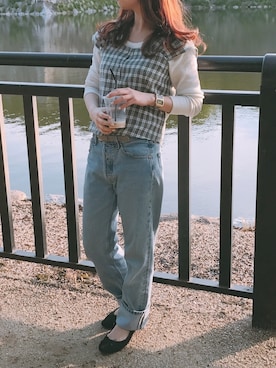 エリンギさん（レディース・153cm）の春コーディネート