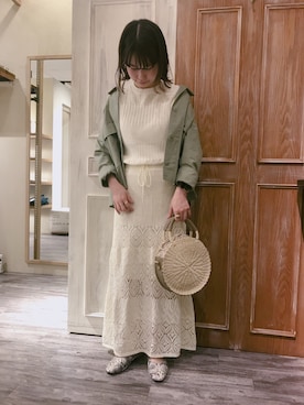 エリンギさん（レディース・153cm）の春コーディネート