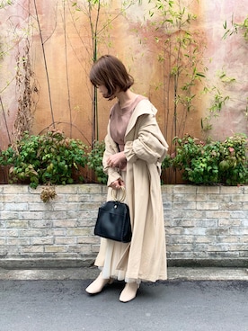 エリンギさん（レディース・153cm）の春コーディネート