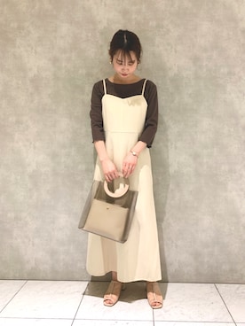 エリンギさん（レディース・153cm）の春コーディネート