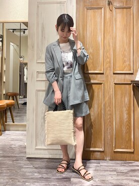 エリンギさん（レディース・153cm）の春コーディネート