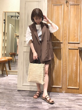 エリンギさん(レディース・153cm)の春コーディネート