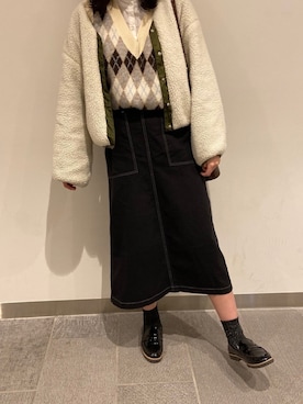 YURIさん（レディース・170cm）の冬コーディネート