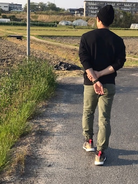 「アイテム（その他）」を使った、ワイビーさん（メンズ・170cm）の春コーディネート