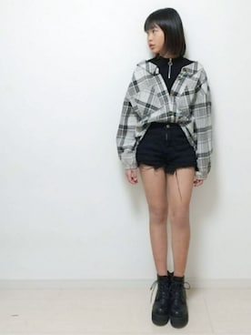 YUNAさん（レディース・152cm）の冬コーディネート