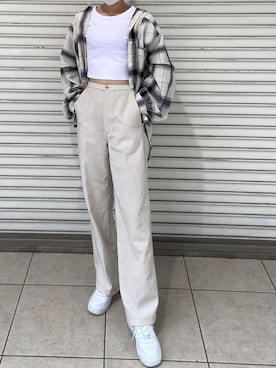 erinaさん（レディース・162cm）の春コーディネート