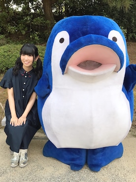 「VIVETTA（ヴィヴェッタ）のアイテム」を使った、古川未鈴さん（レディース・165cm）の秋コーディネート