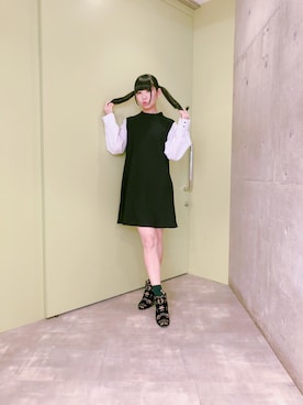 古川未鈴さん(レディース・165cm)の冬コーディネート