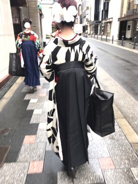 「髪飾り」｜aさん（レディース・157cm）の春コーディネート