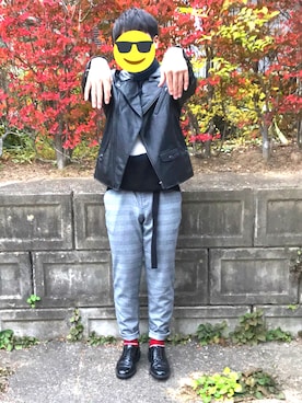 「wearhalloween2017」｜「アイテム（その他シューズ）」を使った、shu_heyさん（メンズ・171cm）の秋コーディネート