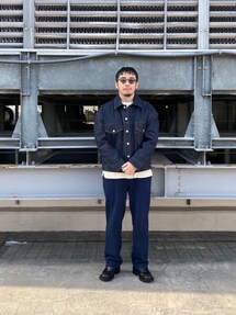 JIEDA（ジエダ）の「＜JieDa＞ POWER SHOULDER DENIM JACKET/デニム