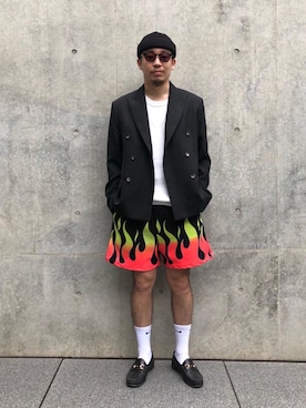 「GALLERY DEPT（ギャラリーデプト）のアイテム」を使った、Seitaroさん（メンズ・173cm）の春コーディネート