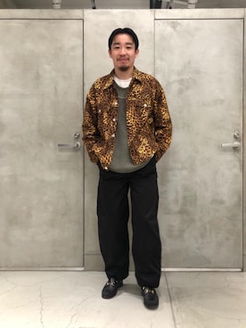 「MONKEY TIME（モンキータイム）のアイテム（ブルゾン）」を使った、Seitaroさん（メンズ・173cm）の春コーディネート