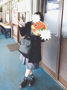 monicaさん（レディース・153cm）の冬コーディネート