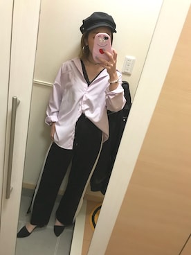 「FOREVER 21（フォーエバー トゥエンティーワン）のアイテム（チョーカー）」を使った、 は  なさん（レディース・156cm）の春コーディネート