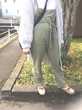 「coca（coca）（コカ）のアイテム（その他アウター）」を使った、chisatoさん（レディース・157cm）の春コーディネート