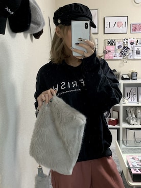 「ファークラッチ」｜𝙷𝙰𝙽𝙰𝙺𝙸𝚈𝚄𝙺𝙾さん（レディース・157cm）の秋コーディネート