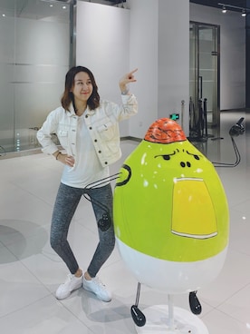 「The Reformation（ザ リフォメーション）のアイテム」を使った、Jinさん（レディース・165cm）の秋コーディネート