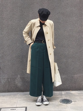 「FREITAG（フライターグ）のアイテム（ハンドバッグ）」を使った、まこさん（レディース・171cm）の春コーディネート