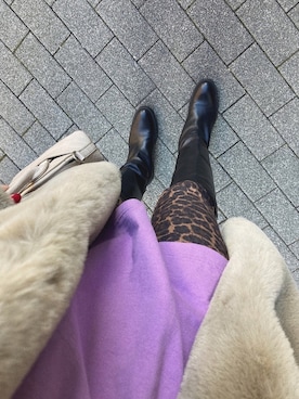 ayaさん（レディース・157cm）の冬コーディネート