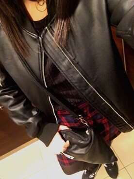 「NIKE NSW（ナイキエヌエスダブリュー）のアイテム」を使った、kaedeさん（レディース・156cm）の冬コーディネート