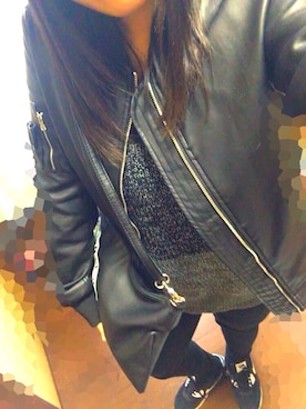 「NIKE NSW（ナイキエヌエスダブリュー）のアイテム」を使った、kaedeさん（レディース・156cm）の冬コーディネート