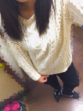 「NIKE NSW（ナイキエヌエスダブリュー）のアイテム」を使った、kaedeさん（レディース・156cm）の冬コーディネート