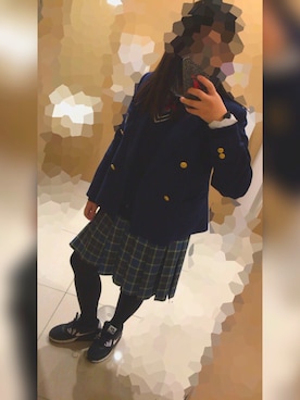 「NIKE NSW（ナイキエヌエスダブリュー）のアイテム」を使った、kaedeさん（レディース・156cm）の冬コーディネート