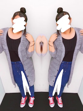 「INGIN」｜kaedeさん（レディース・156cm）の秋コーディネート