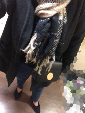 「H&M DIVIDED（エイチアンドエム　ディヴァイデッド）のアイテム（バッグ）」を使った、kaedeさん（レディース・156cm）の秋コーディネート