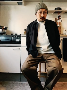 チノパンマンさん（メンズ・164cm）の秋コーディネート