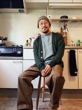 チノパンマンさん（メンズ・164cm）の秋コーディネート