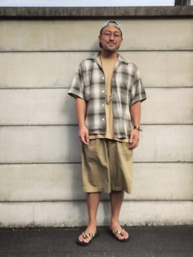 チノパンマンさん（メンズ・164cm）の夏コーディネート