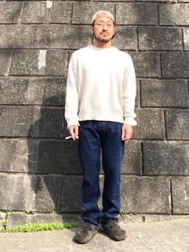 「アイテム（サンダル）」を使った、チノパンマンさん（メンズ・164cm・30代）の春コーディネート