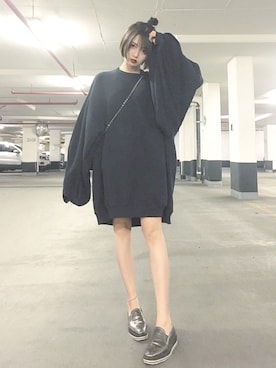 「Silence & Noise（サイレンスアンドノイズ）のアイテム」を使った、Yuxuan_Zzzさん（レディース・163cm）の春コーディネート