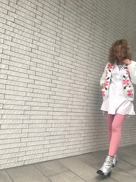 「アイテム（ブーツ、シルバー系）」を使った、Ｕｌｕさん（レディース・165cm）の冬コーディネート