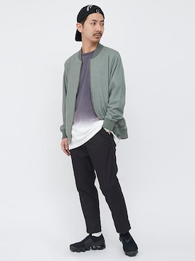 守崎 哲平さん（メンズ・163cm）の春コーディネート