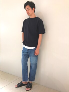 ONDAさん（メンズ・183cm）の夏コーディネート