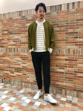 ONDAさん（メンズ・183cm）の春コーディネート