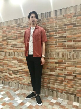 ONDAさん（メンズ・183cm）の春コーディネート
